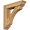 Ekena Millwork Legacy Traditional Rough Sawn Bracket w/ Offset Brace, Western Red Cedar, 6"W x 24"D x 24"H BKT0604X24X24LEC01RWR - alternate 1